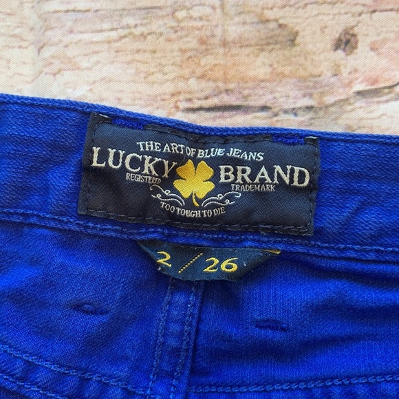 Lucky Brand Cobalt Riley Shorts • Sz 2/26 - Picture 6 of 13